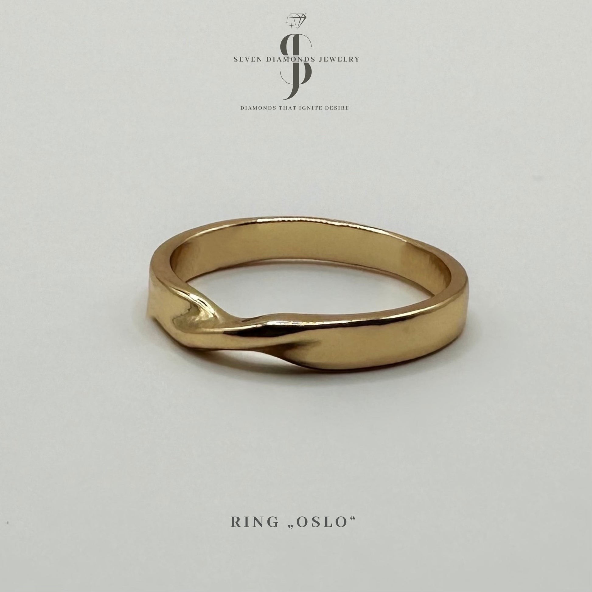 RING „OSLO - Seven Diamonds Jewelry